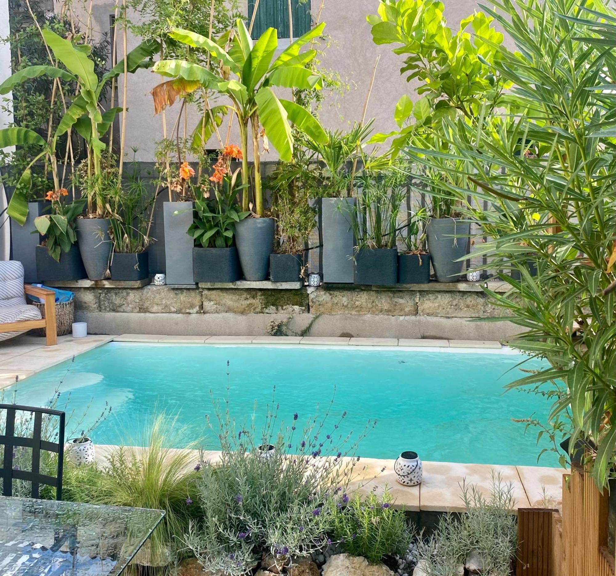 Le Jardin Hotel Aspiran Bagian luar foto